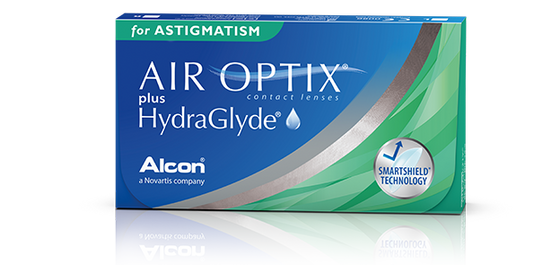 Air Optix plus Hydraglyde for Astigmatism 6 Pack - $60/box