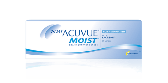 Acuvue Oasys 1-Day Moist for Astigmatism 30 Pack - $40/box