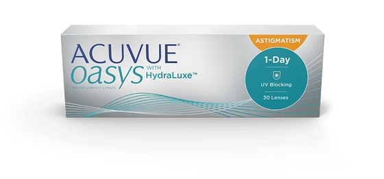 Acuvue Oasys 1-Day HydraLuxe for Astigmatism 30 Pack - $59/box