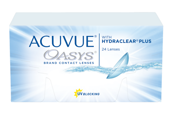 Acuvue Oasys w/ HydraClear Plus 24 Pack - $140/box